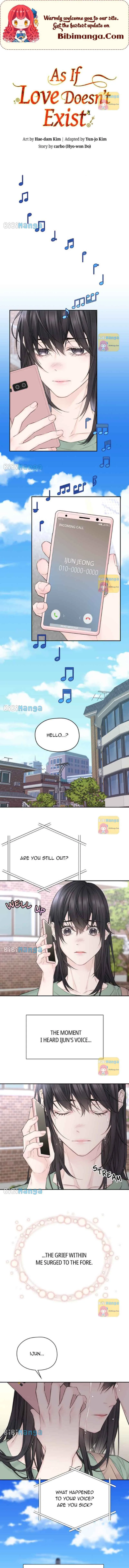 As If Love Doesn’t Exist Chapter 14 page 2
