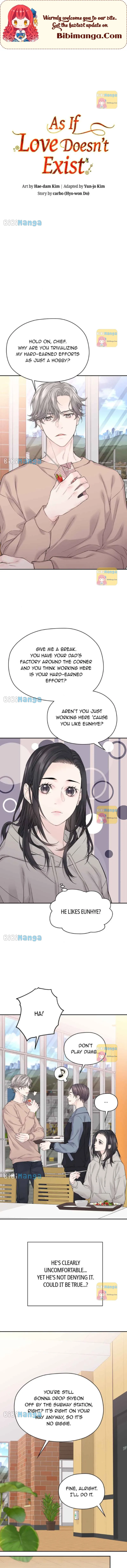 As If Love Doesn’t Exist Chapter 22 page 2