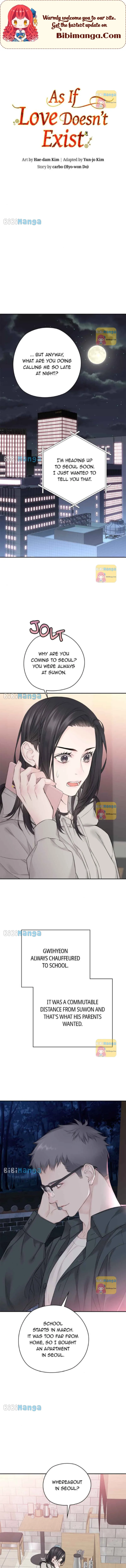 As If Love Doesn’t Exist Chapter 23 page 2