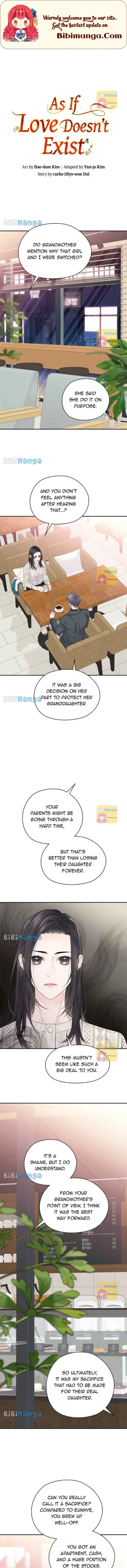 As If Love Doesn’t Exist Chapter 25 page 2