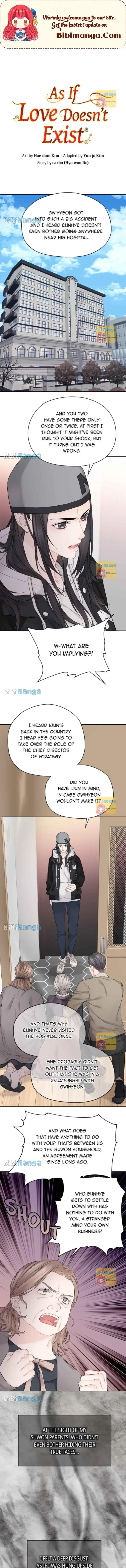 As If Love Doesn’t Exist Chapter 34 page 2