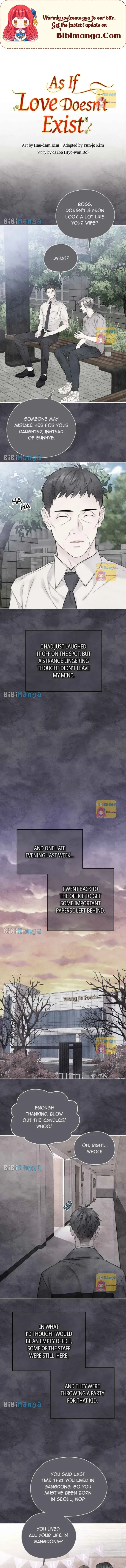 As If Love Doesn’t Exist Chapter 31 page 2