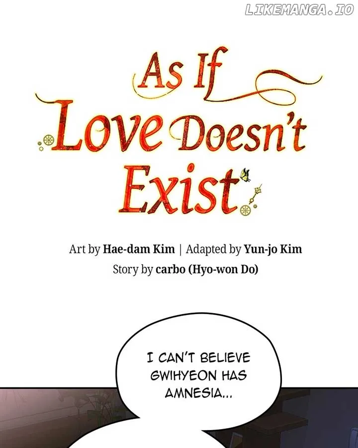 As If Love Doesn’t Exist Chapter 66 page 2