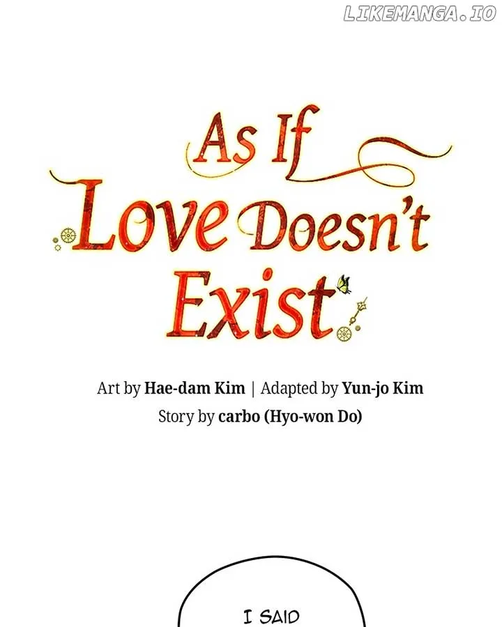 As If Love Doesn’t Exist Chapter 68 page 2