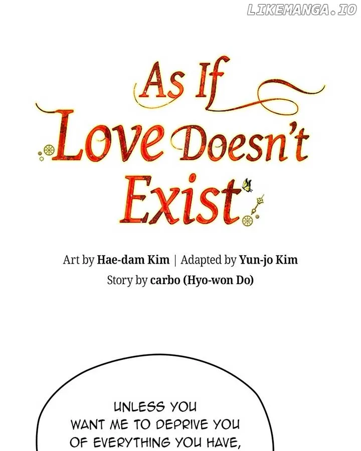 As If Love Doesn’t Exist Chapter 74 page 2