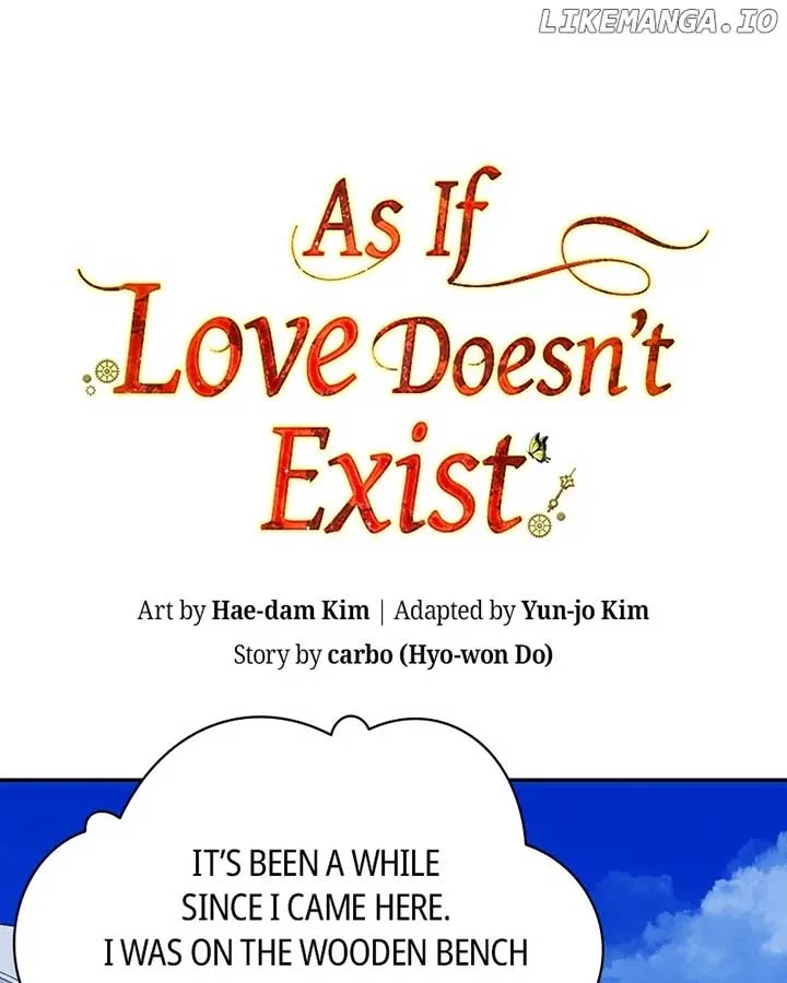 As If Love Doesn’t Exist Chapter 75 page 2