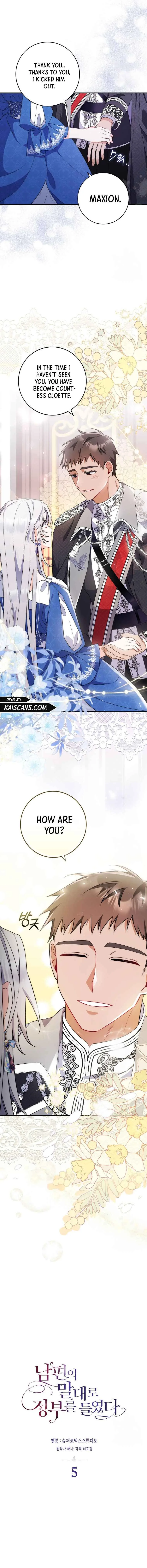 As My Husband Said, I Brought in A Lover Chapter 5 page 4