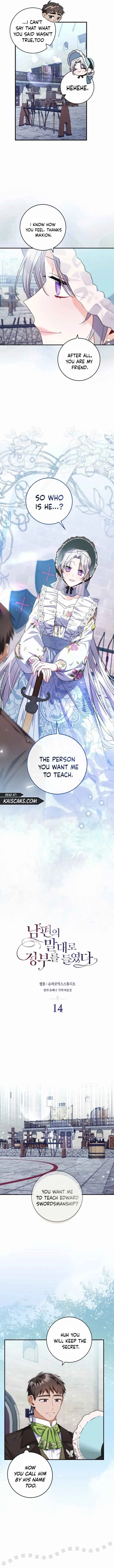As My Husband Said, I Brought in A Lover Chapter 14 page 3