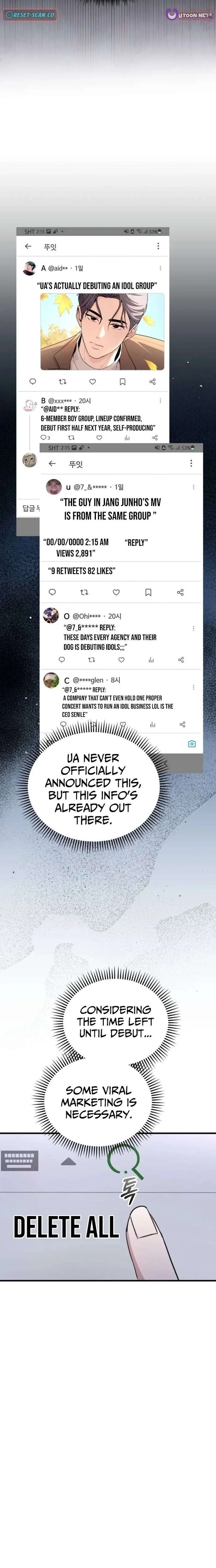 Assistant Manager Kim Hates Idols Chapter 24 page 16