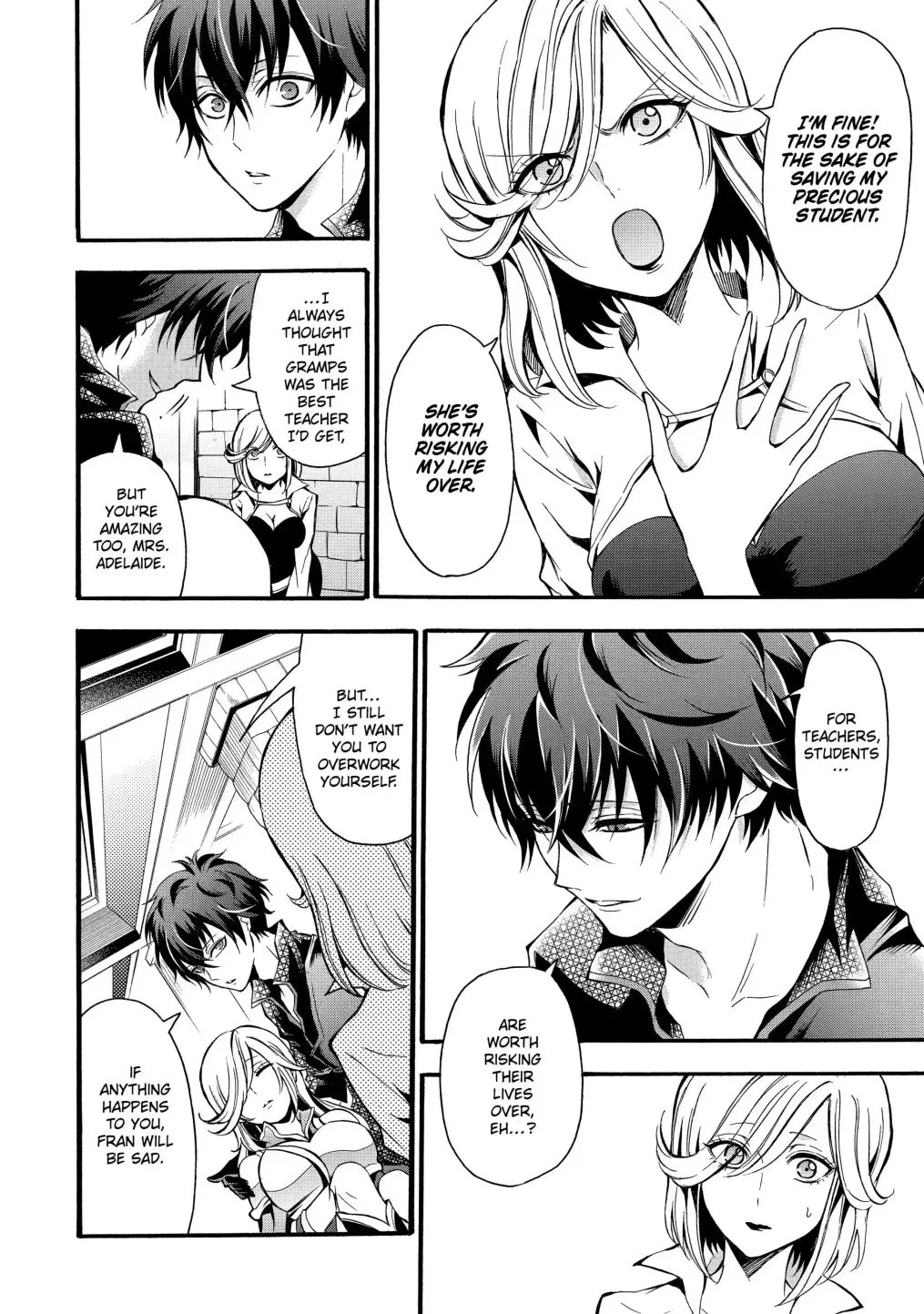 Assistant Teacher In a Magical Girls School Chapter 11.1 page 5