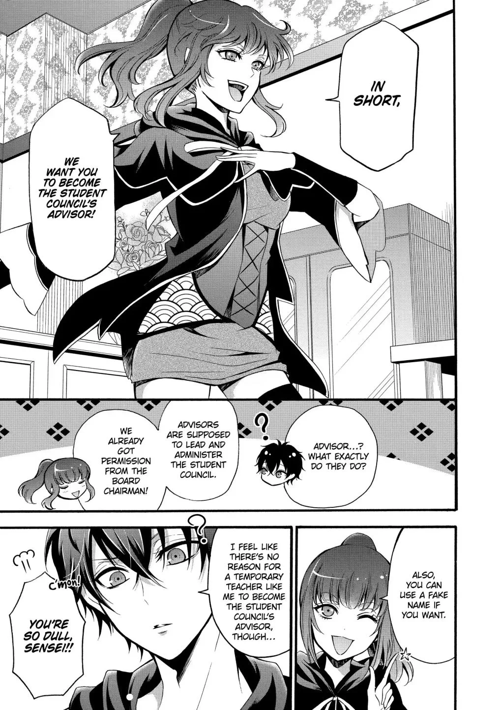Assistant Teacher In a Magical Girls School Chapter 13.1 page 5
