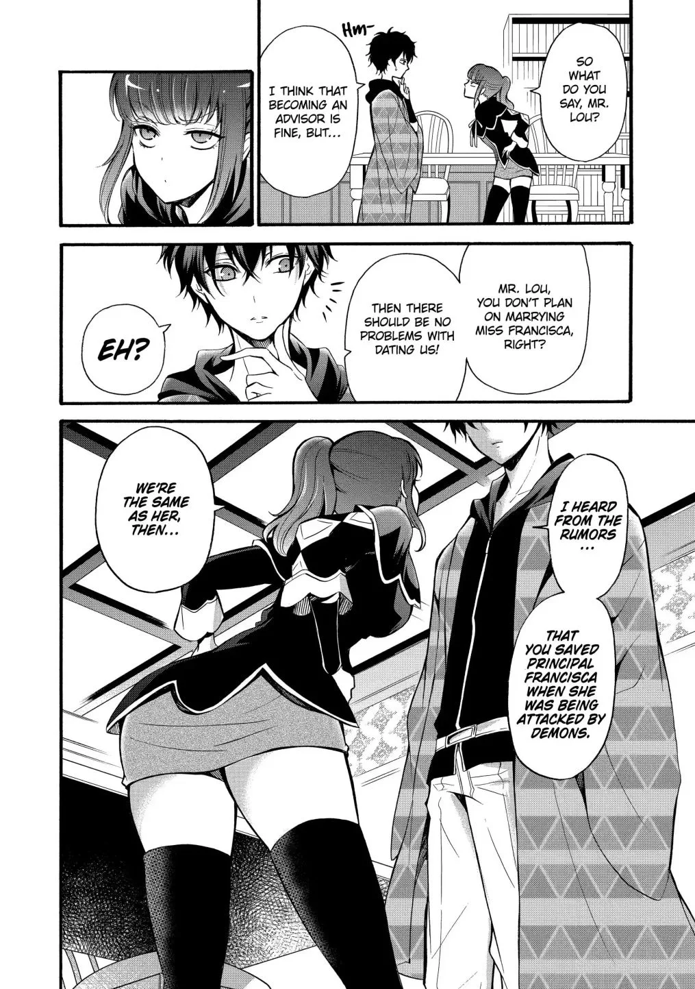 Assistant Teacher In a Magical Girls School Chapter 13.1 page 8