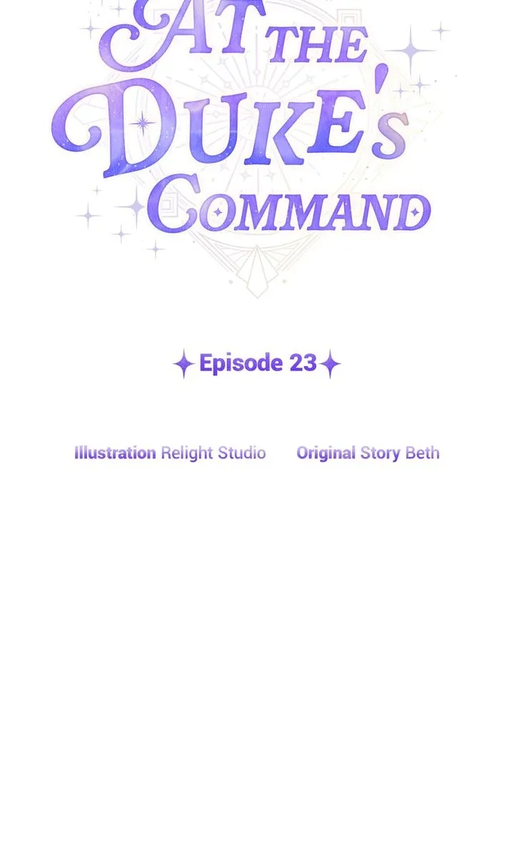 At the Duke’s Command Chapter 23 page 39