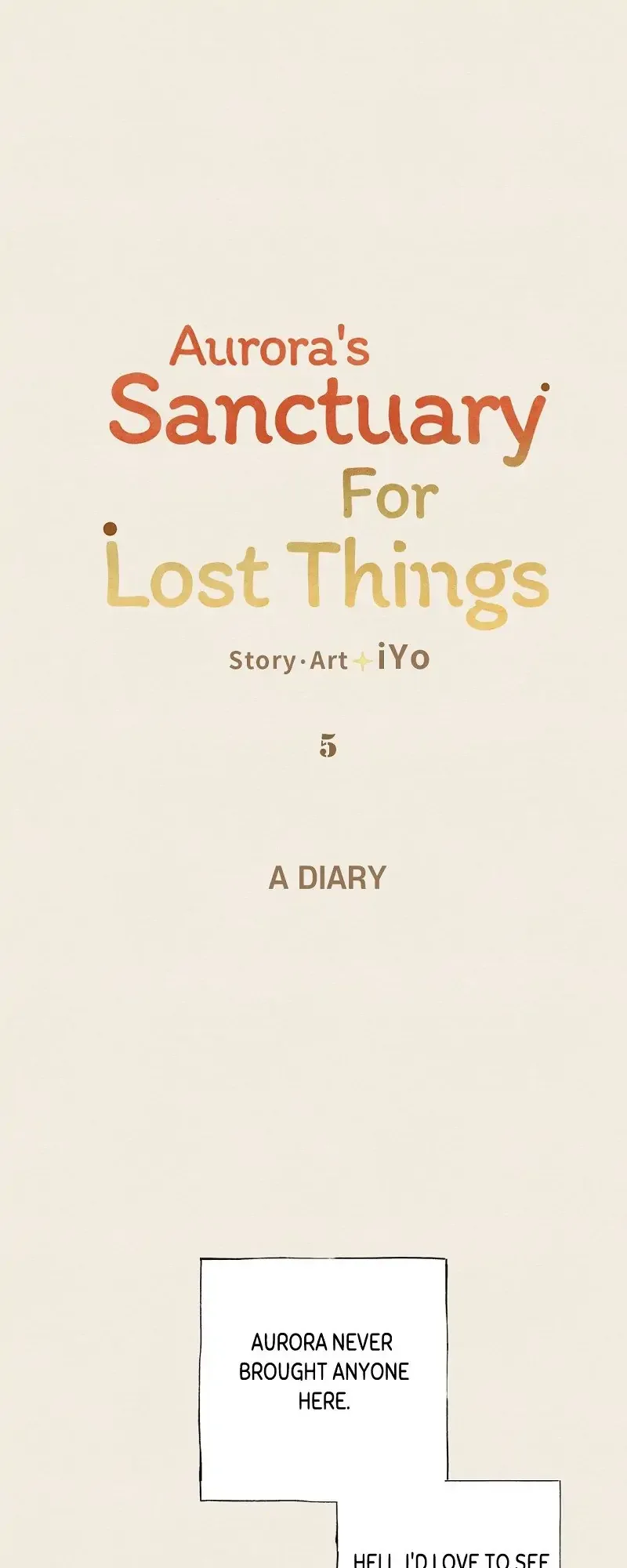 Aurora’s Sanctuary for Lost Things Chapter 5 page 3