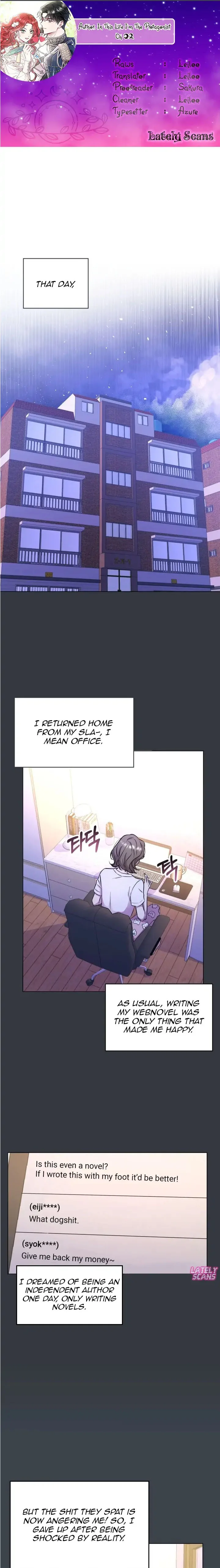 Author, In This Life I’m The Protagonist Chapter 2 page 2