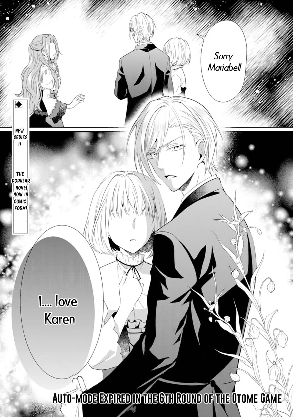 Auto-mode Expired in the 6th Round of the Otome Game Chapter 1 page 3