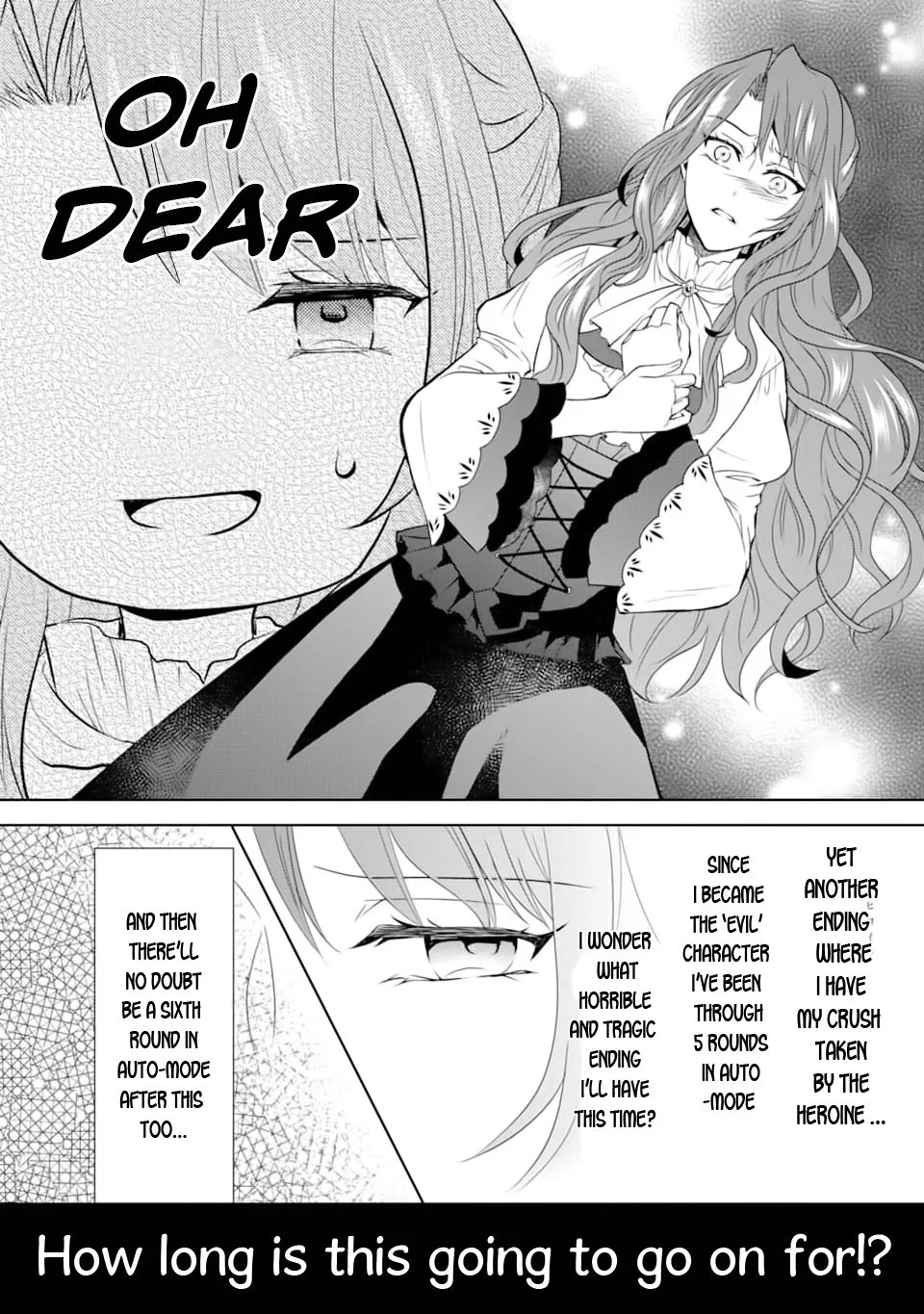Auto-mode Expired in the 6th Round of the Otome Game Chapter 1 page 4