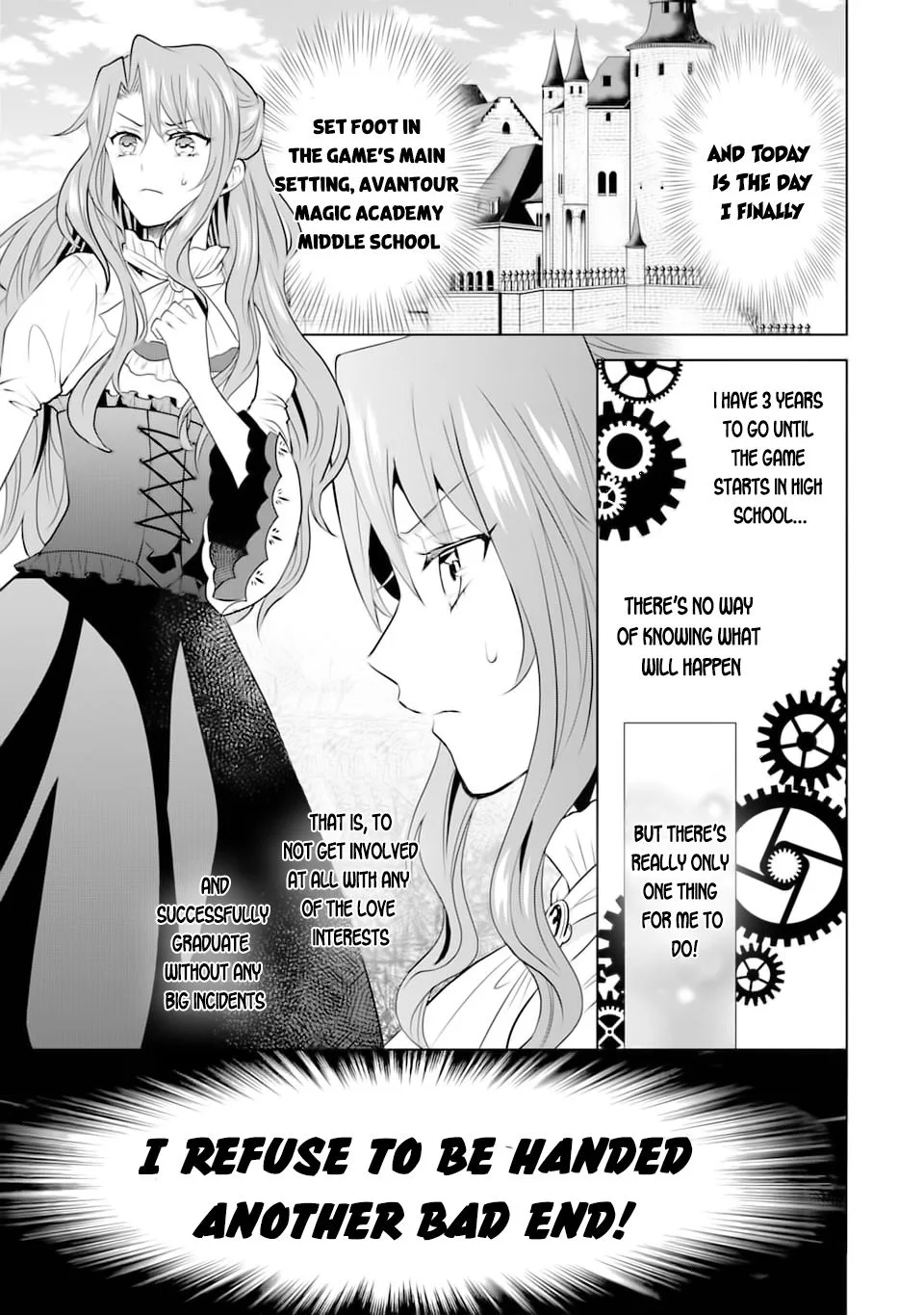 Auto-mode Expired in the 6th Round of the Otome Game Chapter 1 page 10