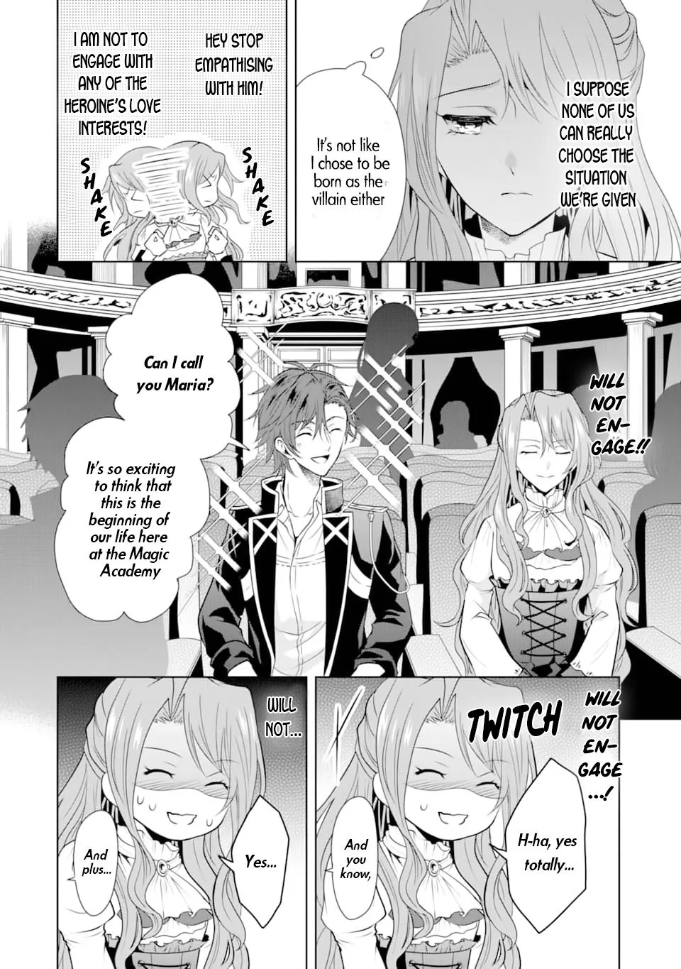 Auto-mode Expired in the 6th Round of the Otome Game Chapter 1 page 25
