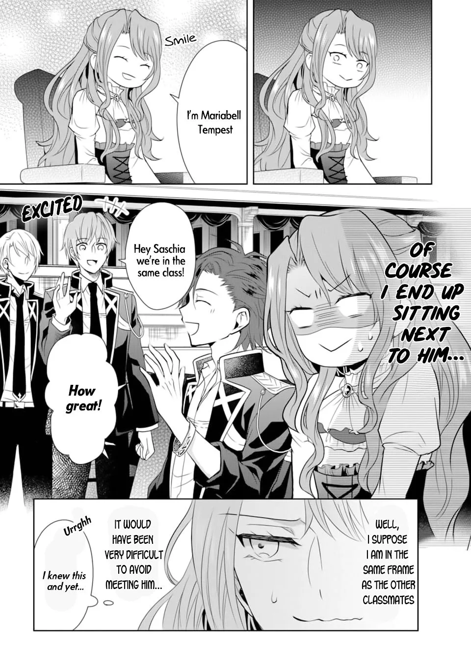 Auto-mode Expired in the 6th Round of the Otome Game Chapter 1 page 22