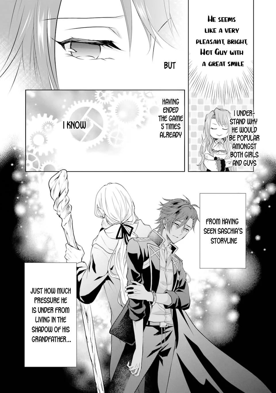 Auto-mode Expired in the 6th Round of the Otome Game Chapter 1 page 24