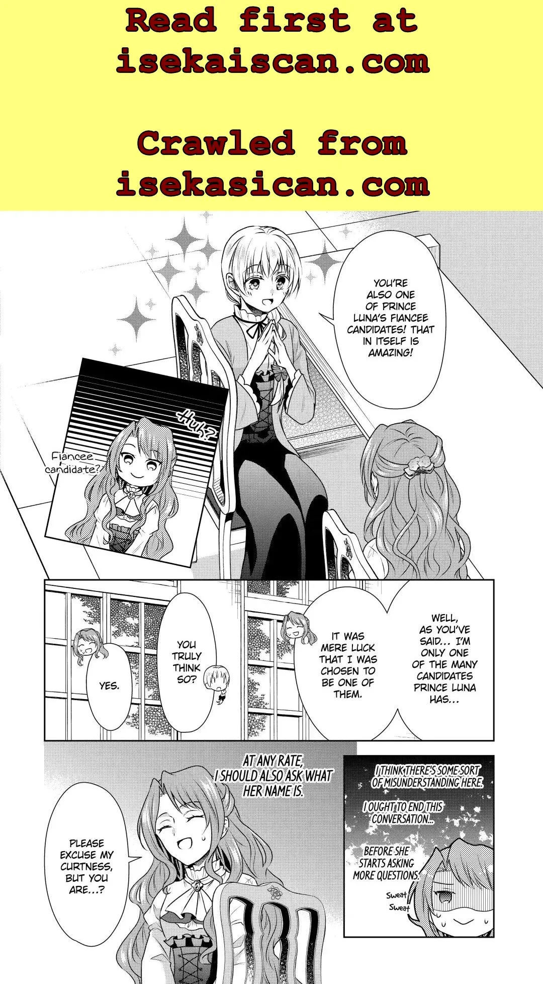 Auto-mode Expired in the 6th Round of the Otome Game Chapter 3.2 page 3