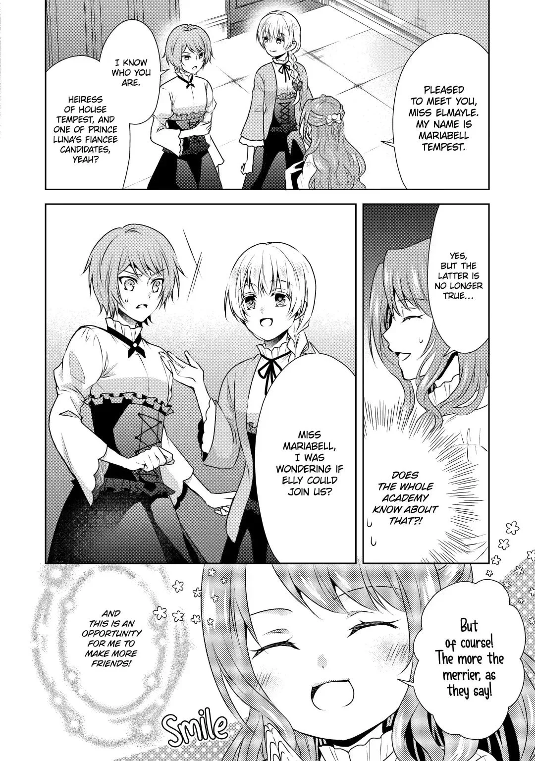 Auto-mode Expired in the 6th Round of the Otome Game Chapter 3.3 page 3