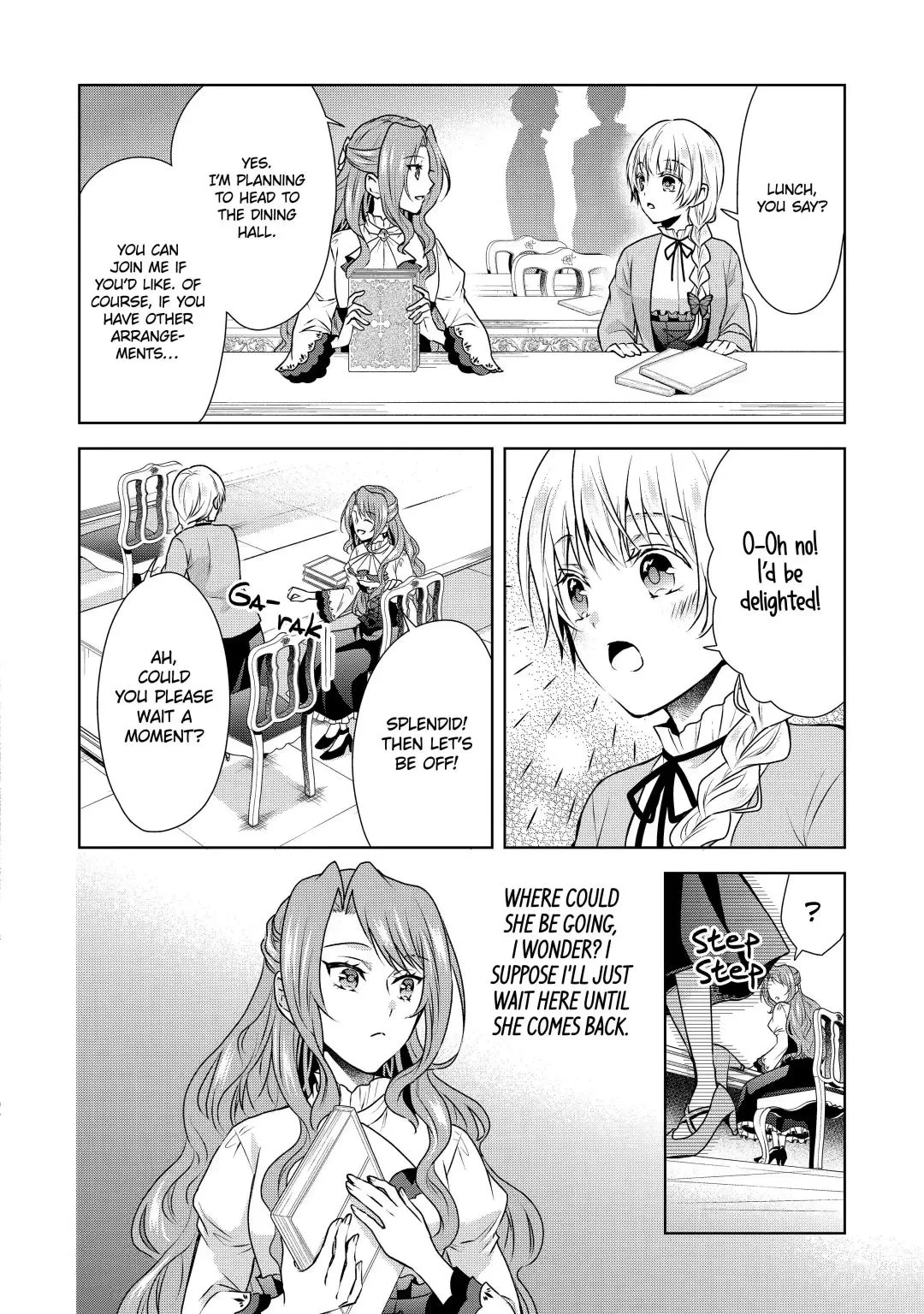 Auto-mode Expired in the 6th Round of the Otome Game Chapter 3.2 page 11