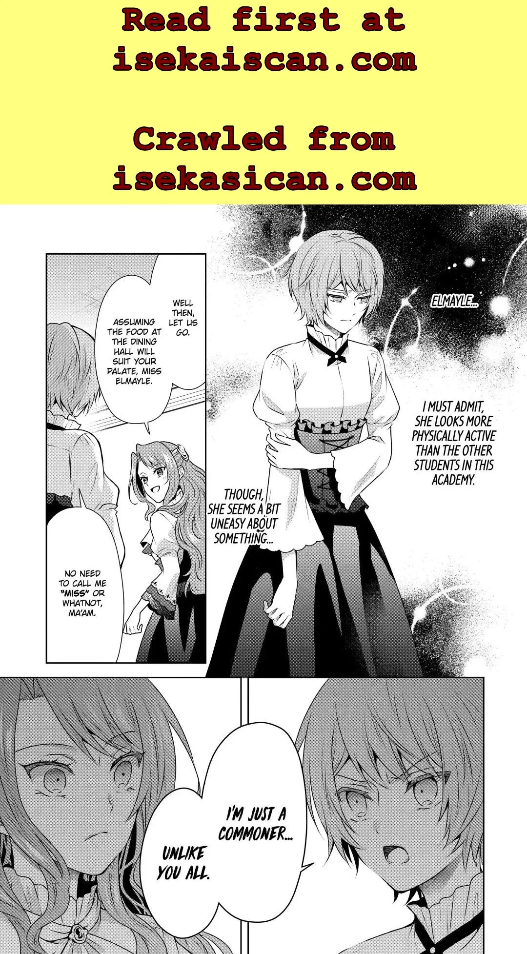 Auto-mode Expired in the 6th Round of the Otome Game Chapter 3.3 page 4