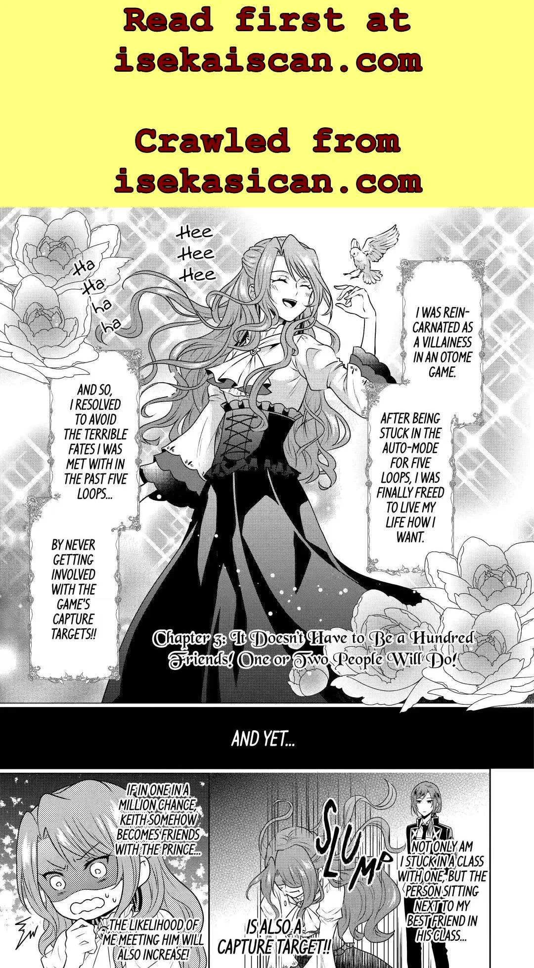 Auto-mode Expired in the 6th Round of the Otome Game Chapter 3.1 page 2