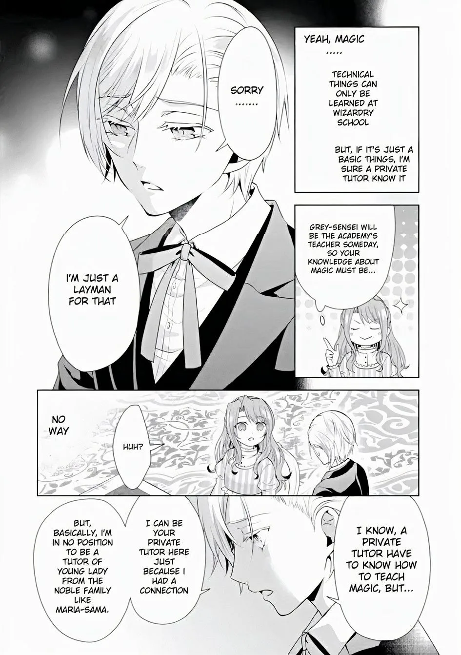 Auto-mode Expired in the 6th Round of the Otome Game Chapter 2 page 7