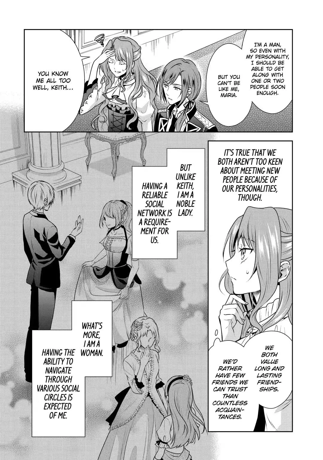 Auto-mode Expired in the 6th Round of the Otome Game Chapter 3.1 page 5