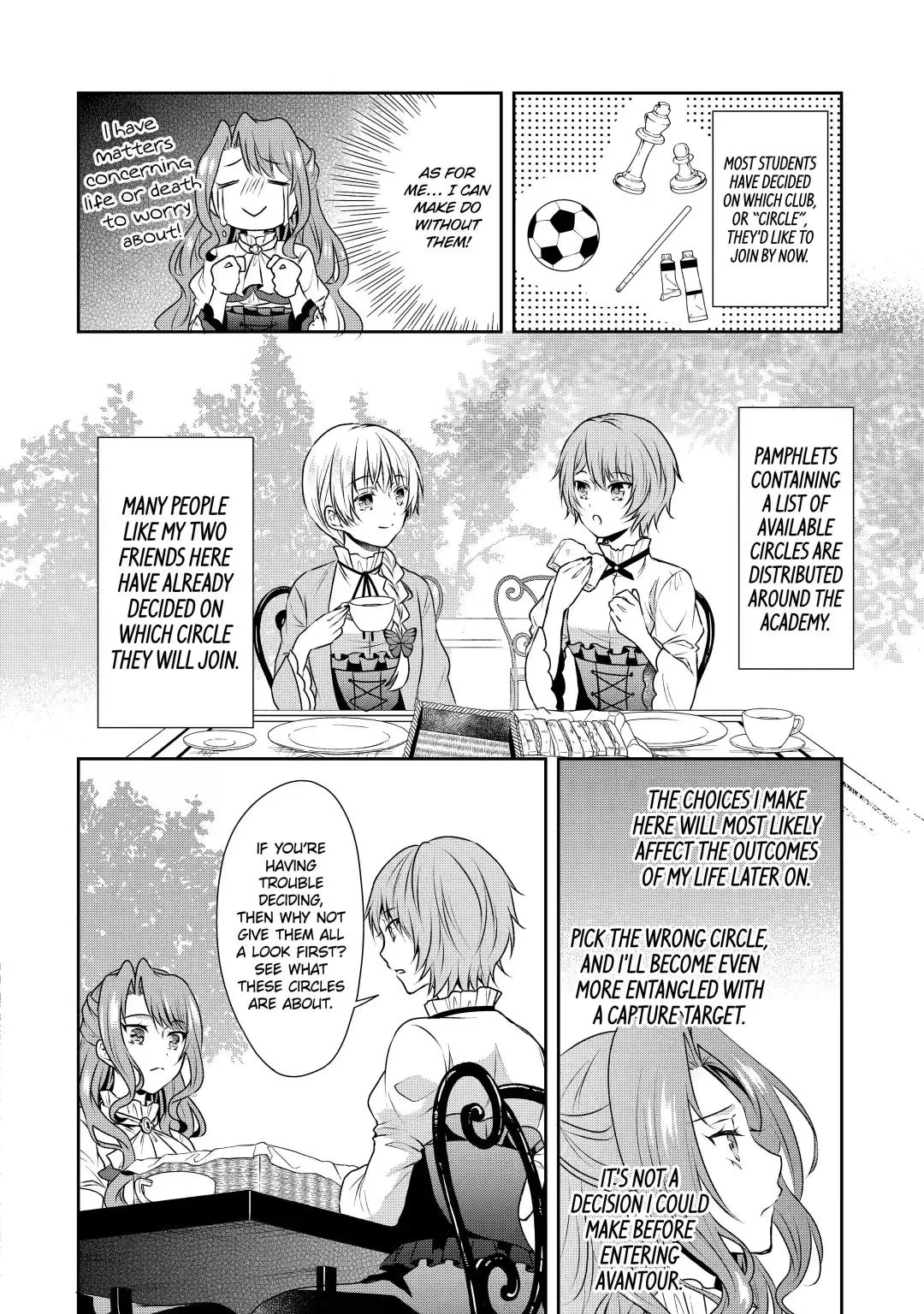 Auto-mode Expired in the 6th Round of the Otome Game Chapter 4.3 page 5