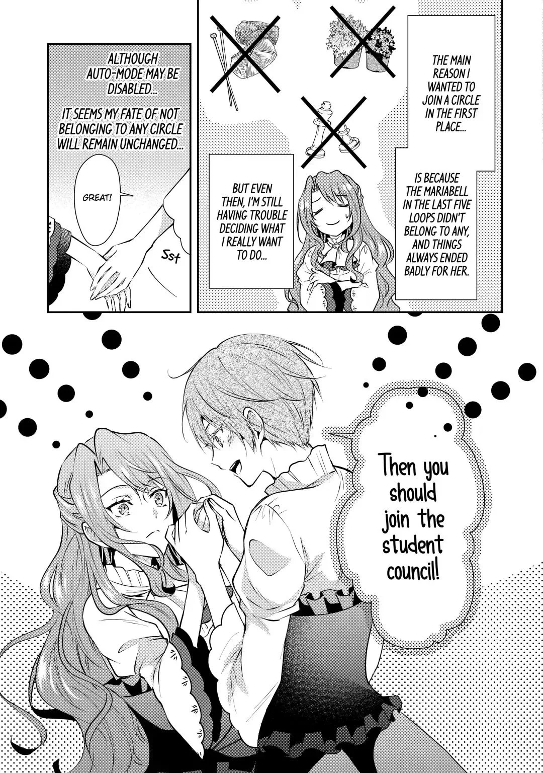 Auto-mode Expired in the 6th Round of the Otome Game Chapter 5.2 page 5