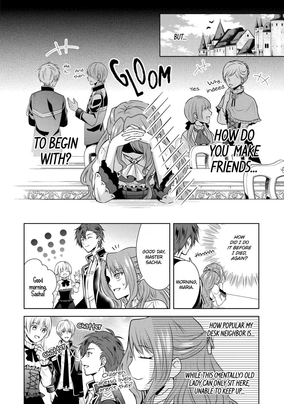 Auto-mode Expired in the 6th Round of the Otome Game Chapter 3.1 page 7