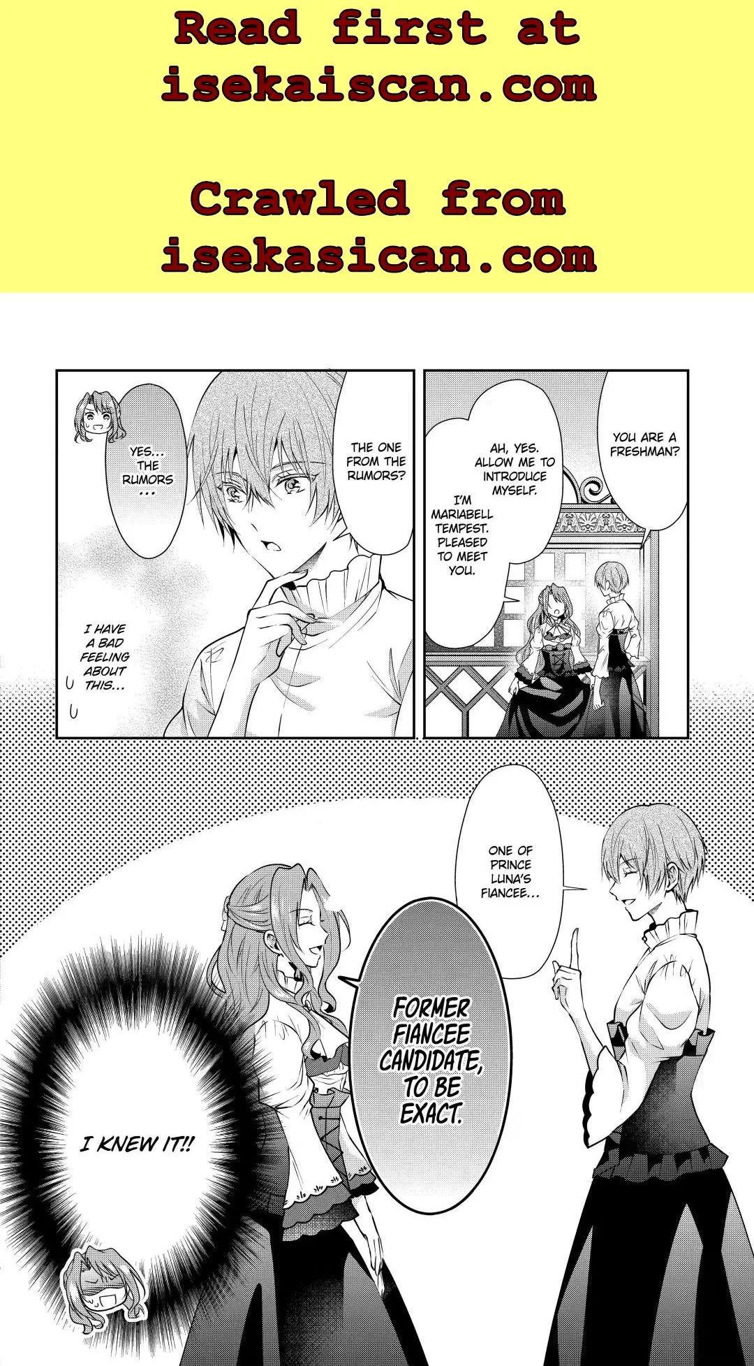 Auto-mode Expired in the 6th Round of the Otome Game Chapter 5.1 page 3