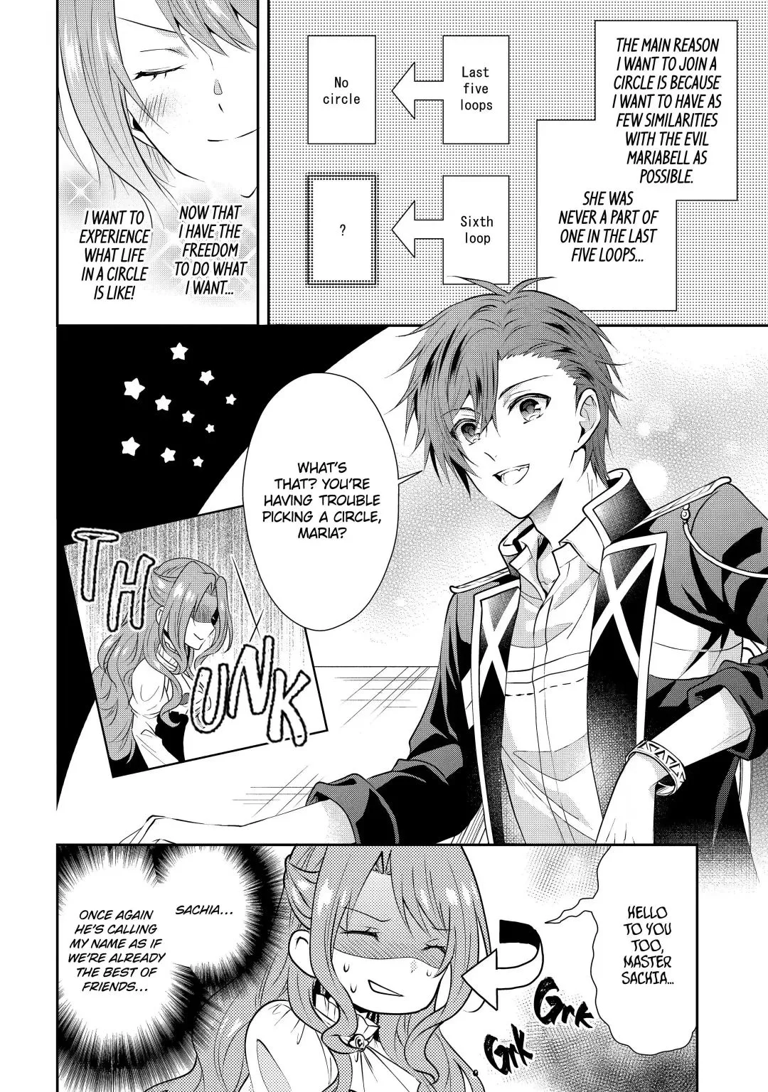 Auto-mode Expired in the 6th Round of the Otome Game Chapter 5.1 page 9