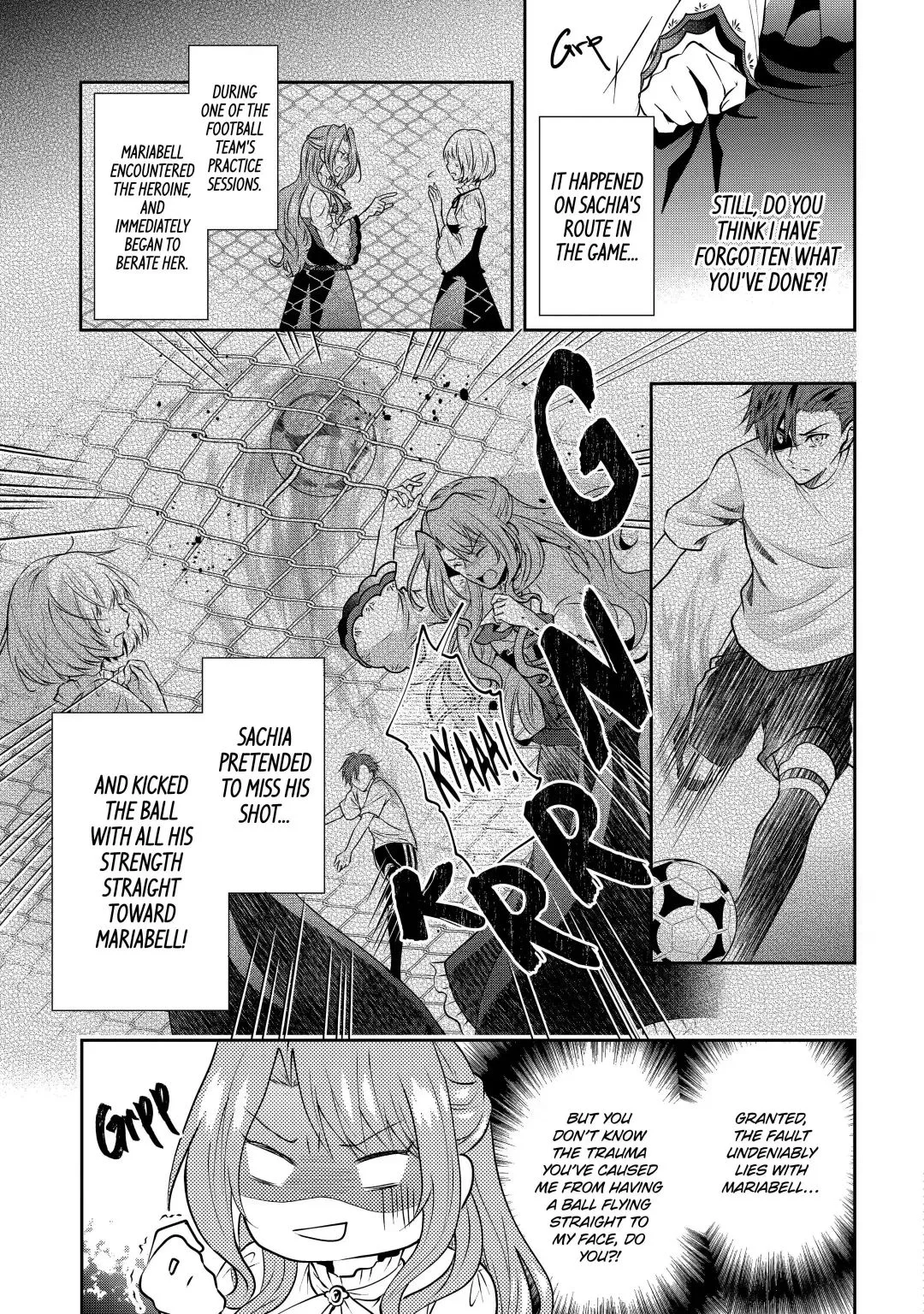 Auto-mode Expired in the 6th Round of the Otome Game Chapter 5.1 page 14