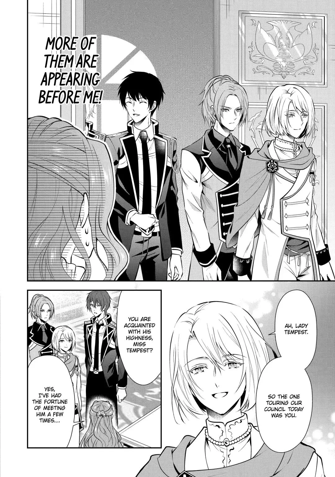 Auto-mode Expired in the 6th Round of the Otome Game Chapter 6.1 page 3