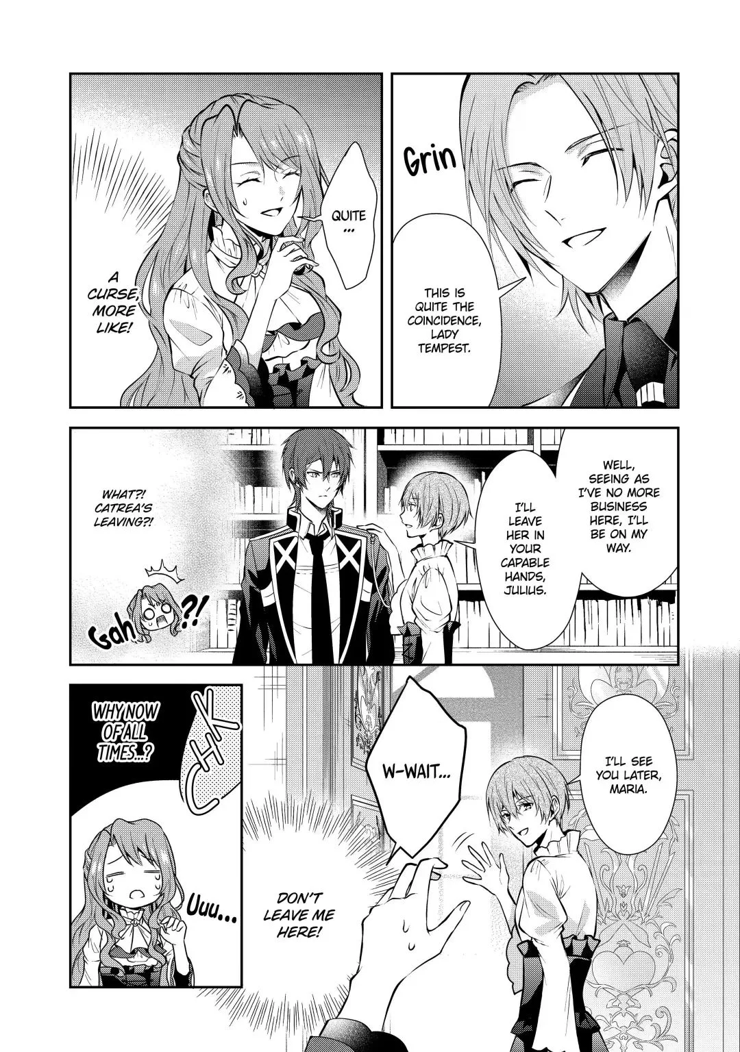 Auto-mode Expired in the 6th Round of the Otome Game Chapter 6.1 page 4