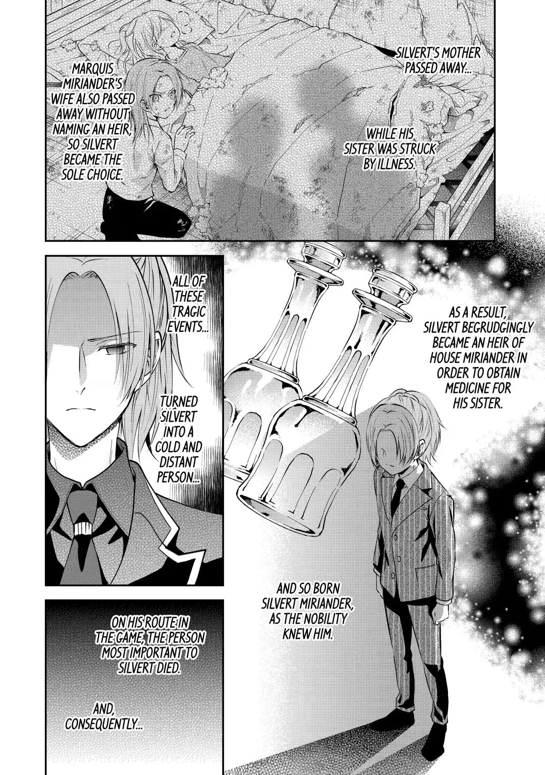 Auto-mode Expired in the 6th Round of the Otome Game Chapter 6.1 page 7