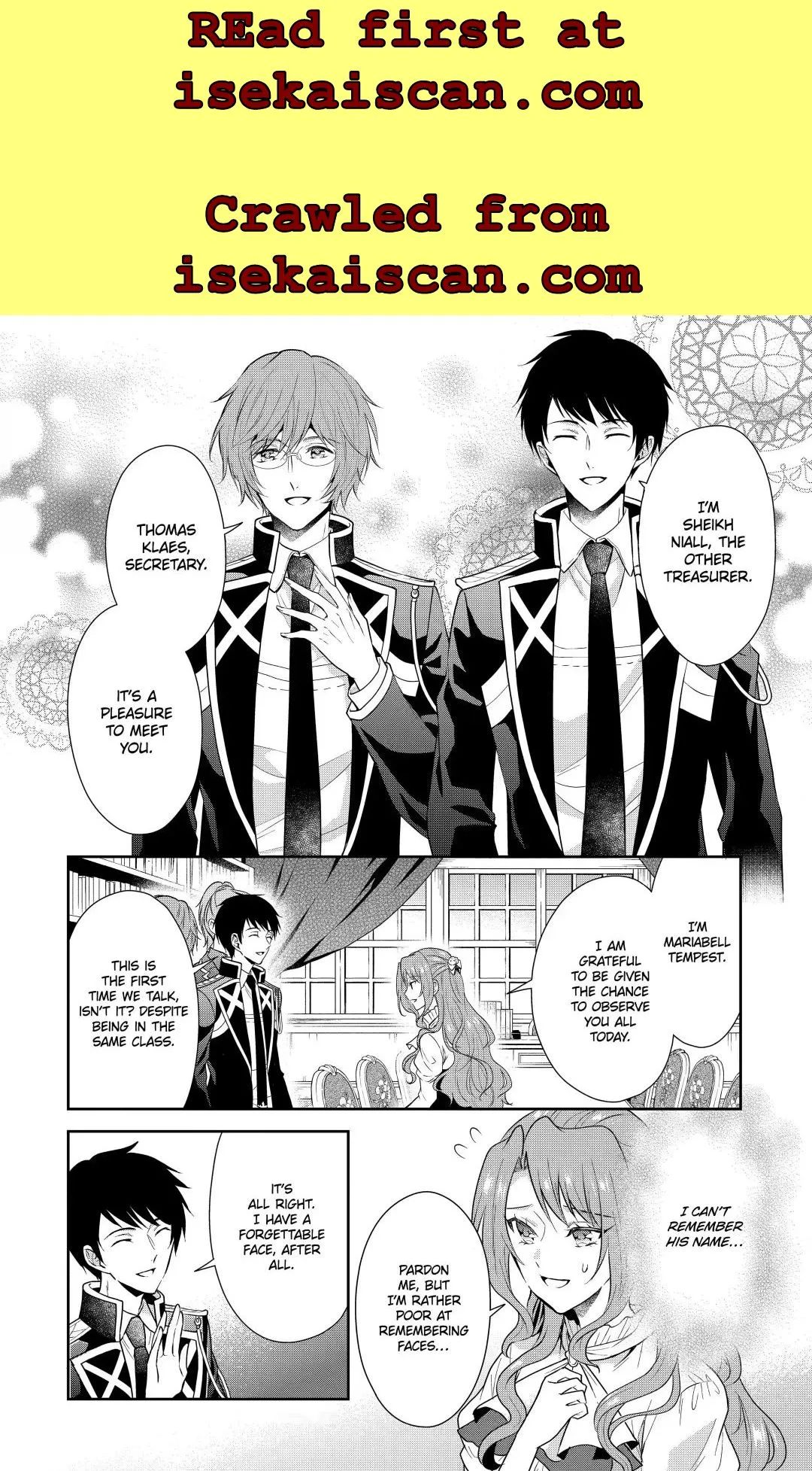 Auto-mode Expired in the 6th Round of the Otome Game Chapter 6.1 page 9