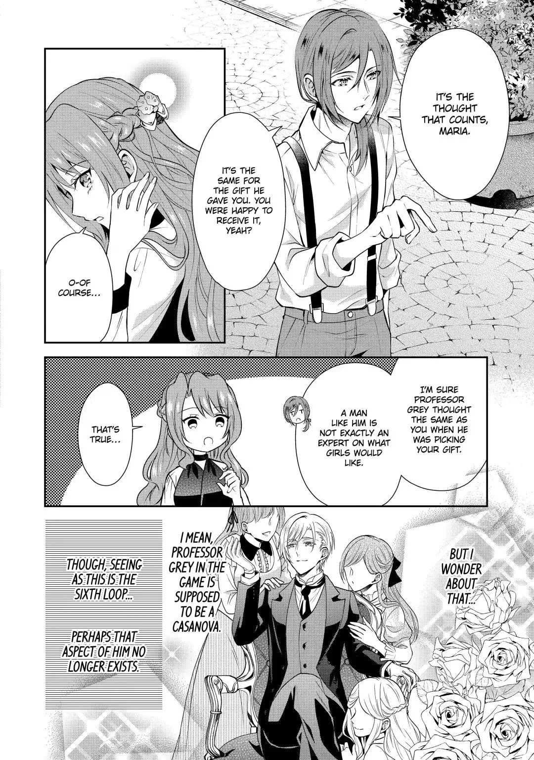 Auto-mode Expired in the 6th Round of the Otome Game Chapter 6.3 page 5