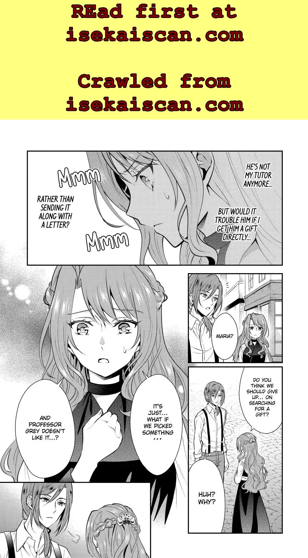 Auto-mode Expired in the 6th Round of the Otome Game Chapter 6.3 page 4