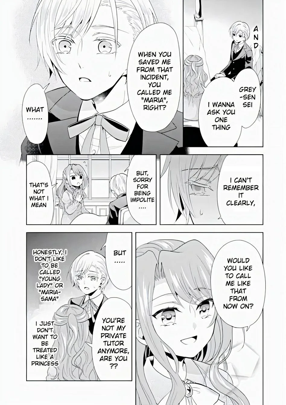 Auto-mode Expired in the 6th Round of the Otome Game Chapter 2 page 22
