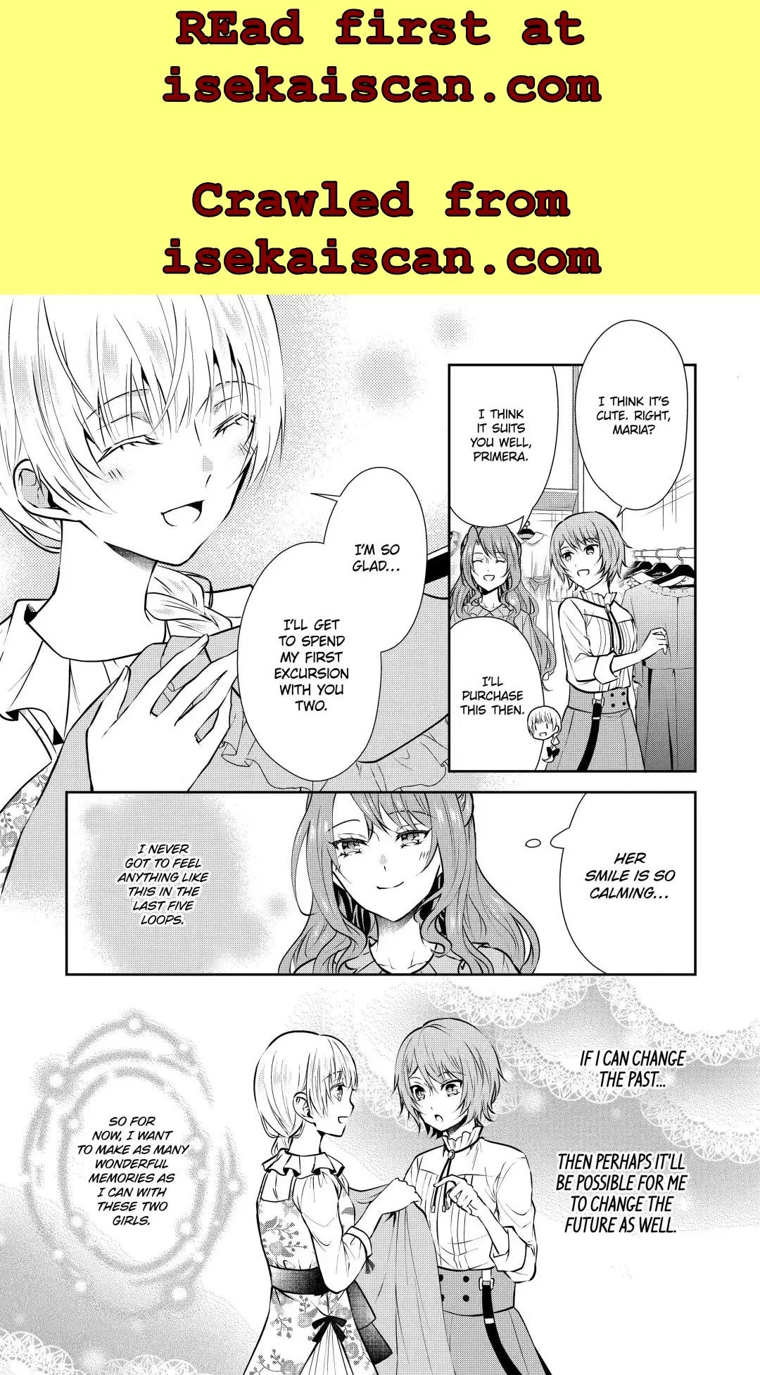 Auto-mode Expired in the 6th Round of the Otome Game Chapter 7.1 page 4