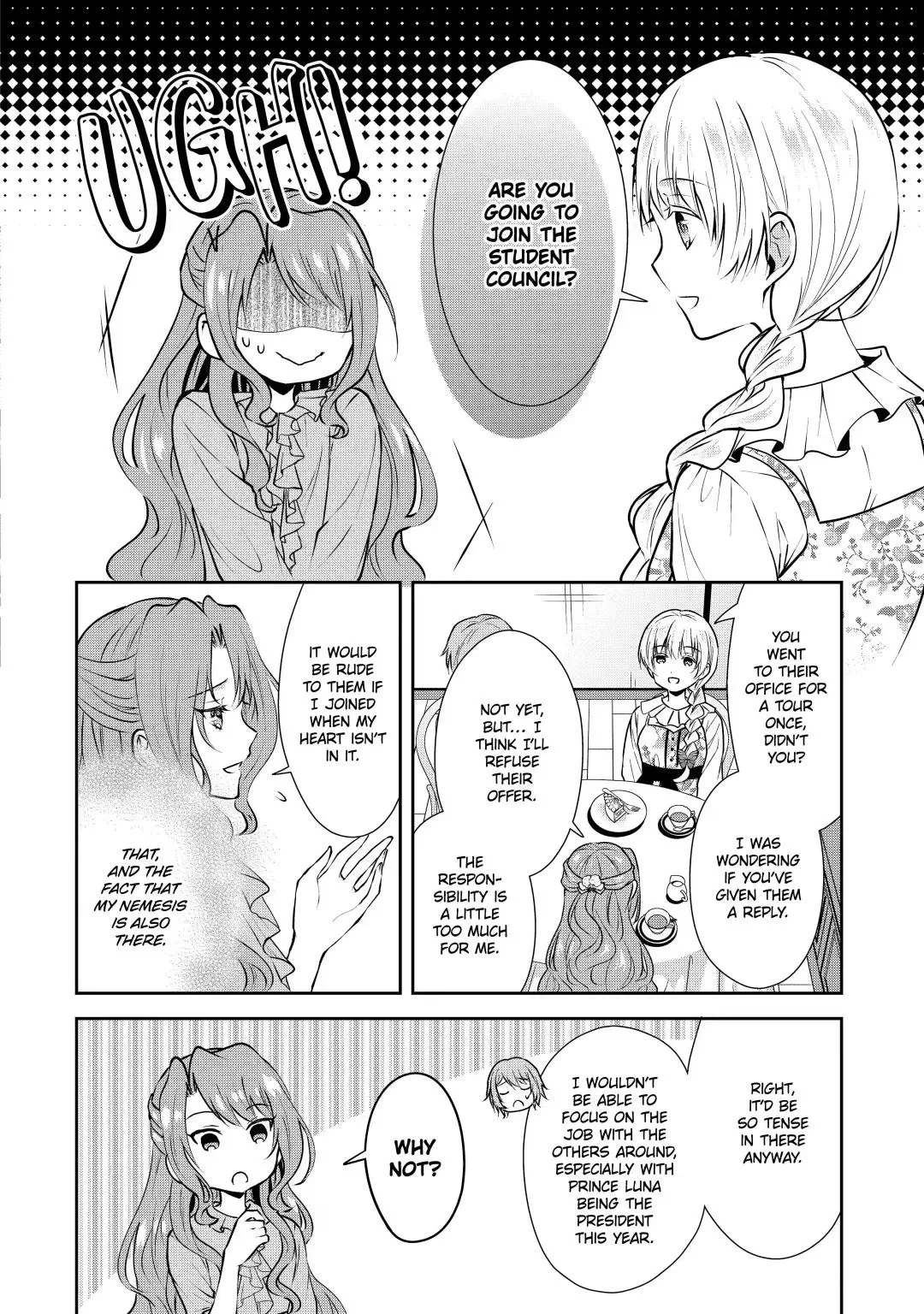 Auto-mode Expired in the 6th Round of the Otome Game Chapter 7.1 page 9