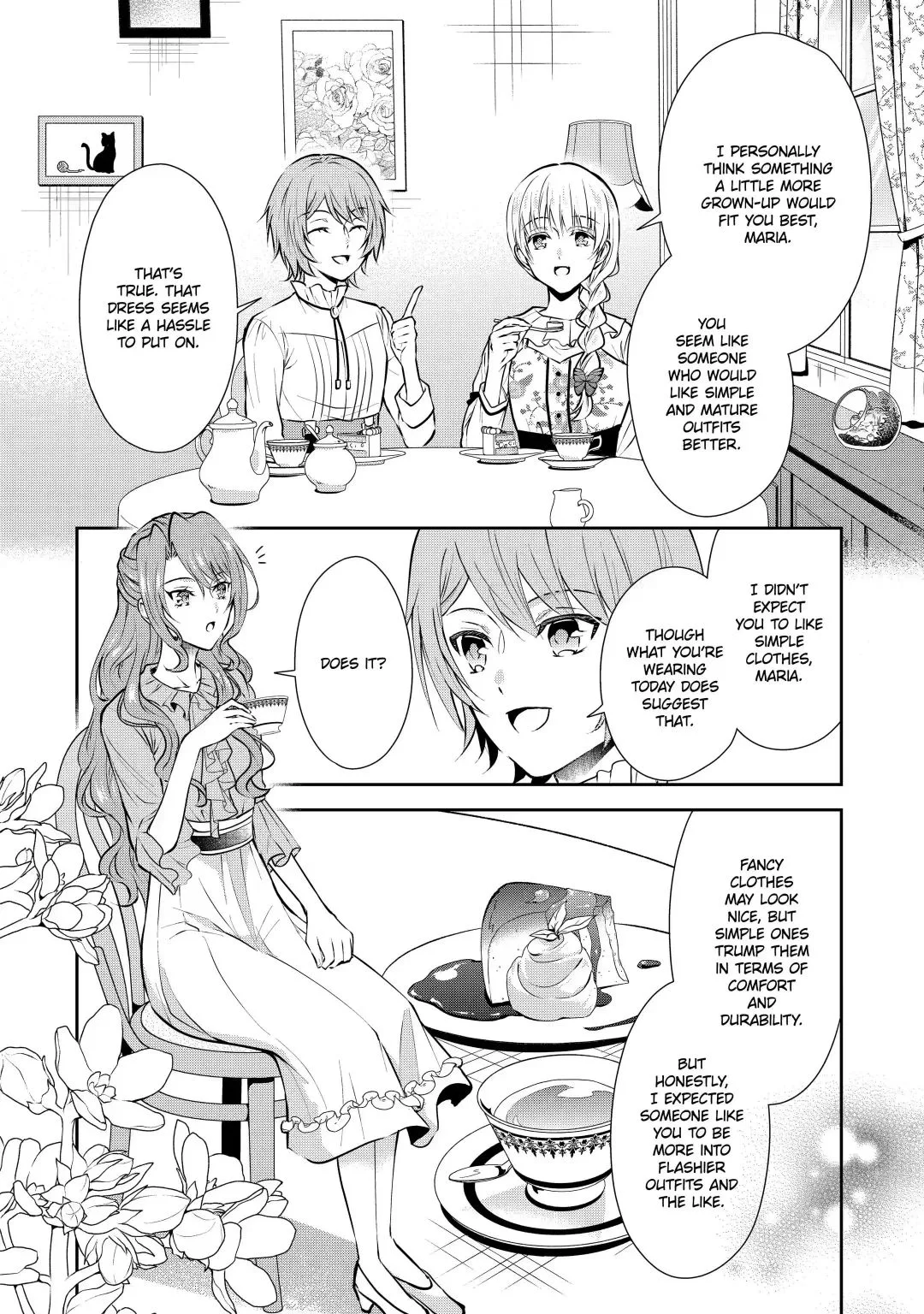 Auto-mode Expired in the 6th Round of the Otome Game Chapter 7.1 page 7