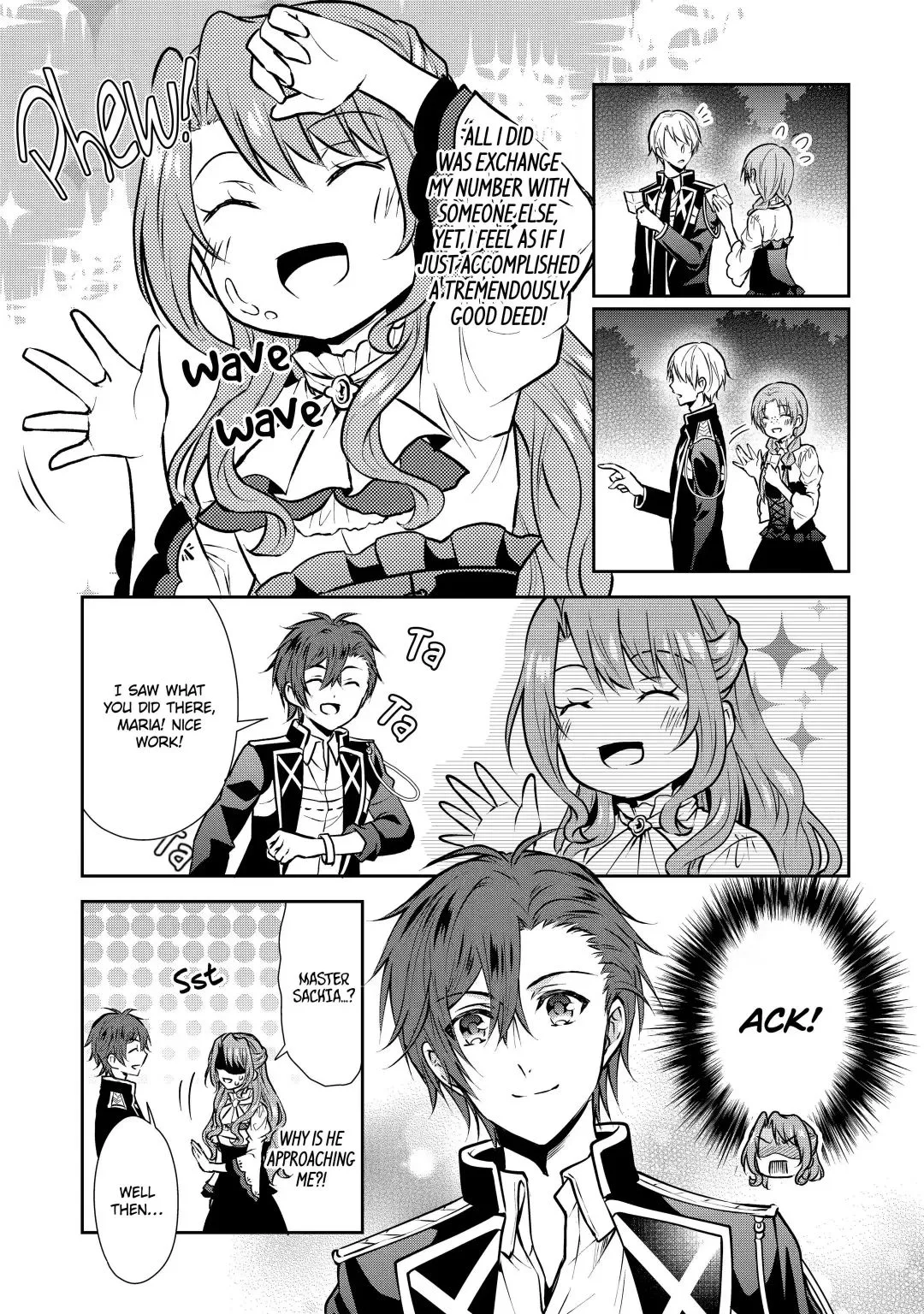 Auto-mode Expired in the 6th Round of the Otome Game Chapter 8.1 page 6