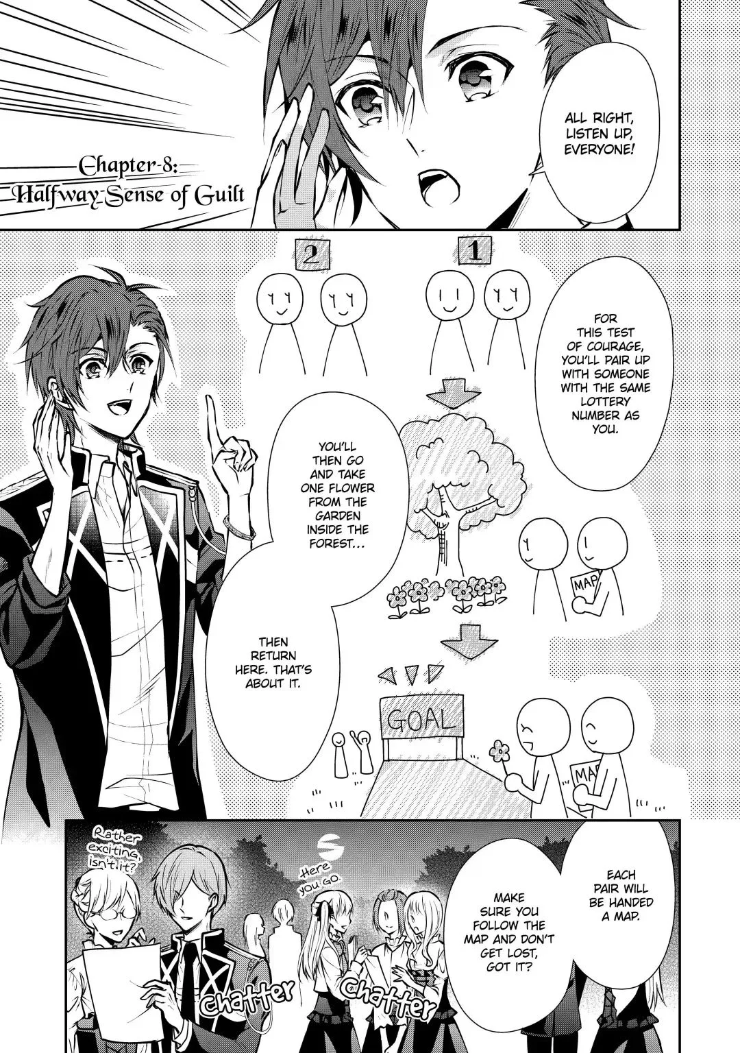 Auto-mode Expired in the 6th Round of the Otome Game Chapter 8.1 page 2